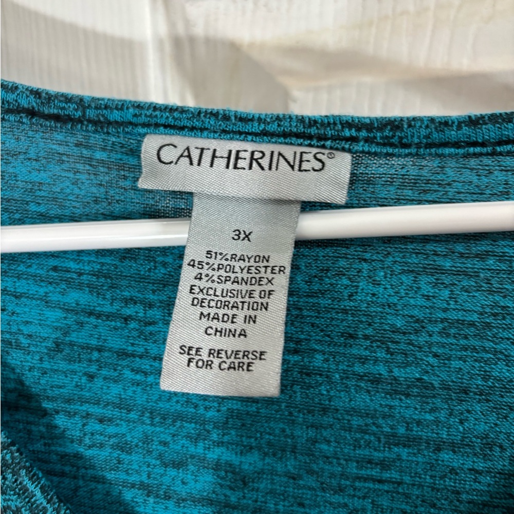 Catherine’s plus size (3X) top - Picture 3 of 6